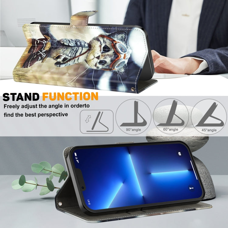 3D Painted Leather Phone Case