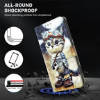 3D Painted Leather Phone Case