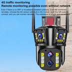 DF-3HBJ 8MP HD IP66 Waterproof Outdoor WiFi IP Camera Support Dual Light Night Vision