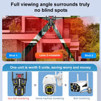 DF-3HBJ 8MP HD IP66 Waterproof Outdoor WiFi IP Camera Support Dual Light Night Vision