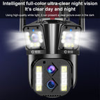 DF-3HBJ 8MP HD IP66 Waterproof Outdoor WiFi IP Camera Support Dual Light Source / Outside Lamp