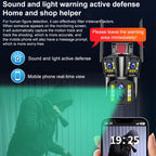 DF-3HBJ 8MP HD IP66 Waterproof Outdoor WiFi IP Camera Support Dual Light Source / Outside Lamp