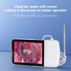 C02 Visible Ear Spoon with 4.5 inch Sreen