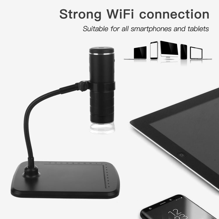 F210 1000X WiFi Digital Microscope with Helical Tube Bracket
