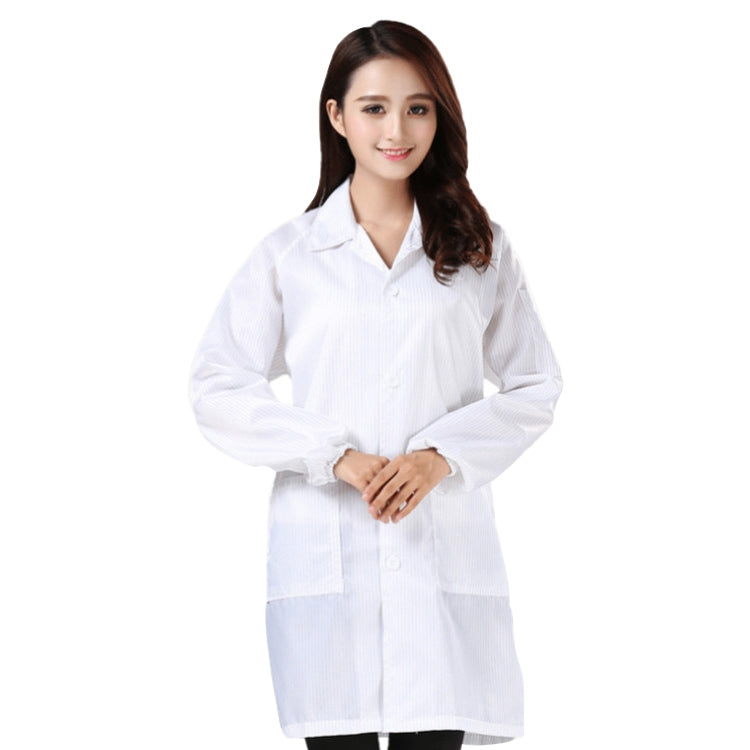 Electronic Factory Anti Static Blue Dust-free Clothing Stripe Dust-proof Clothing — view 34