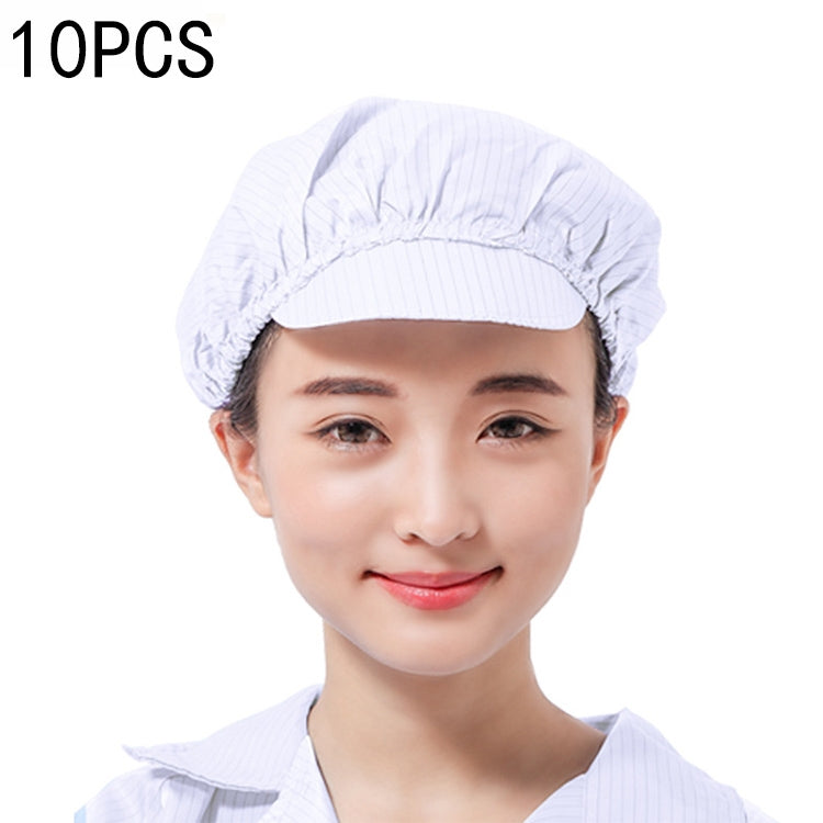 10 PCS Anti-static Dust-free Workshop Duck Tongue Working Cap With Skylight — view 10