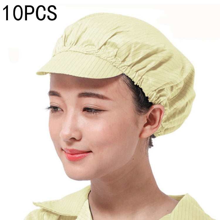 10 PCS Anti-static Dust-free Workshop Duck Tongue Working Cap With Skylight — view 12