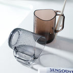Plastic Transparent Acrylic Teeth Brushing Mouthwash Cup — view 3