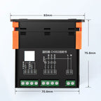 KWS-CH302 Intelligent Dual Sensor Temperature Controller — view 3