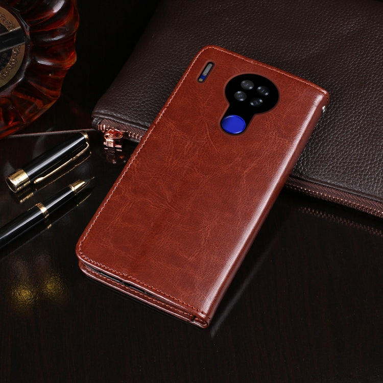 idewei Crazy Horse Texture Horizontal Flip Leather Case with Holder & Card Slots & Wallet