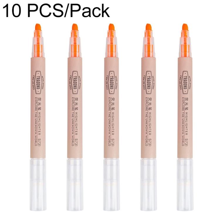 Deli S731 Highlighter Oblique Marker Highlight Color Pen