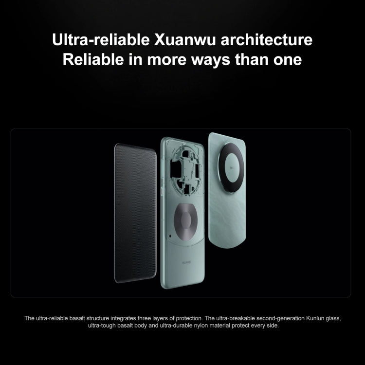 HUAWEI Mate 60, Screen Fingerprint Identification, 6.69 inch HarmonyOS 4.0 Kirin 9000S Octa Core up to 2.62GHz, NFC, OTG, Not Support Google Play