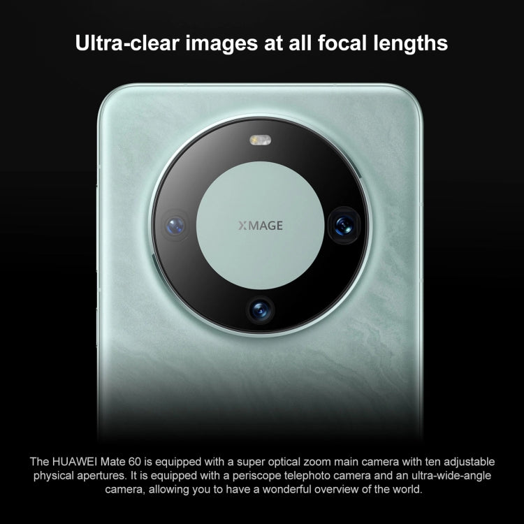 HUAWEI Mate 60, Screen Fingerprint Identification, 6.69 inch HarmonyOS 4.0 Kirin 9000S Octa Core up to 2.62GHz, NFC, OTG, Not Support Google Play