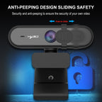 HXSJ S6 HD 1080P 95 Degree Wide-angle High-definition Computer Camera with Microphone — view 5