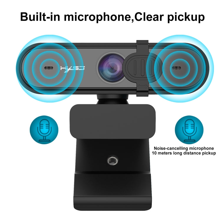 HXSJ S6 HD 1080P 95 Degree Wide-angle High-definition Computer Camera with Microphone — view 6