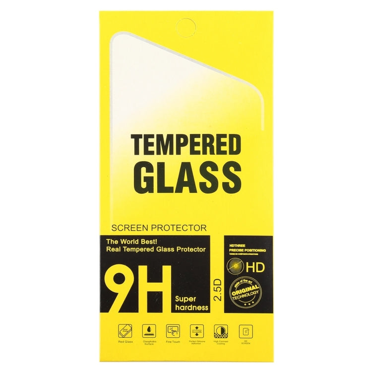0.26mm 9H 2.5D Tempered Glass Film — For iPhone 15 / 15 Pro