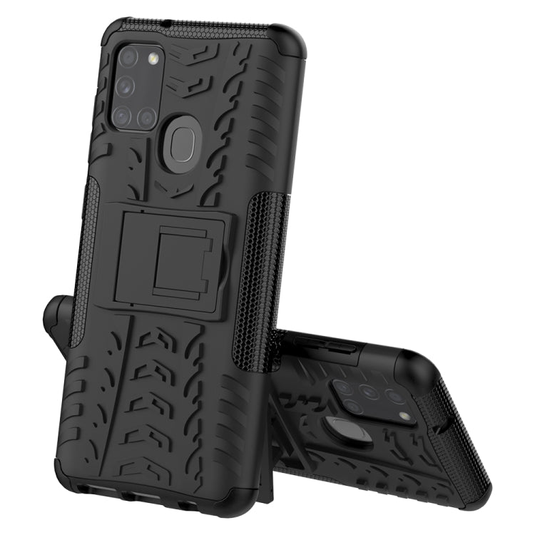 Tire Texture Shockproof TPU+PC Protective Case with Holder, For LG Velvet, For Motorola Moto G8 / Moto G Fast, For LG K31, For Xiaomi Redmi Note 9, For Huawei P40 Lite 5G