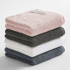 Sanli Thickened Pure Cotton Absorbent Towel 74 x 34cm — Green