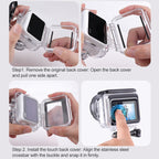 Underwater Waterproof Housing Case with Touch Back Cover