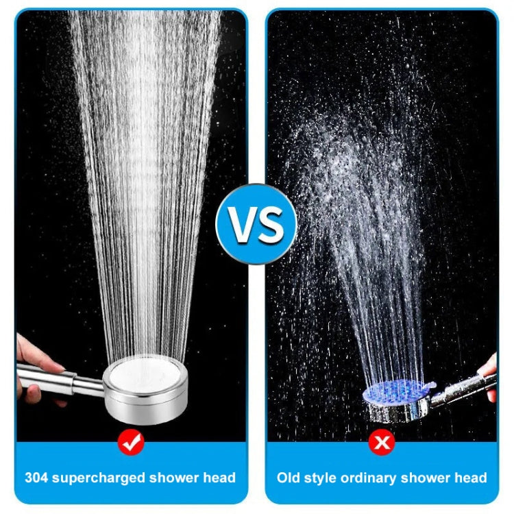 304 Stainless Steel Handheld Booster Shower — view 3