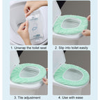 Linda Mommy Disposable Toilet Mat 5 Piece Bag — view 7
