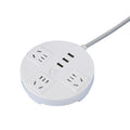 Desktop Multi-functional Socket with Cable and USB Interface