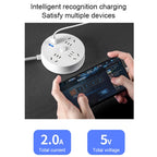 Desktop Multi-functional Socket with Cable and USB Interface — view 3