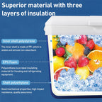 Portable Car Outdoor Ice Bucket Cooler mini Refrigerator