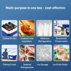 Portable Car Outdoor Ice Bucket Cooler mini Refrigerator
