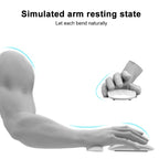 Silicone Wrist Support Mouse Pad Mobile Palm Rest Office Hand Rest — Grey Left Hand