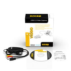 USB 2.0 Audio Video Grabber Capture Card Support Windows System, Ezcap 172 — view 6