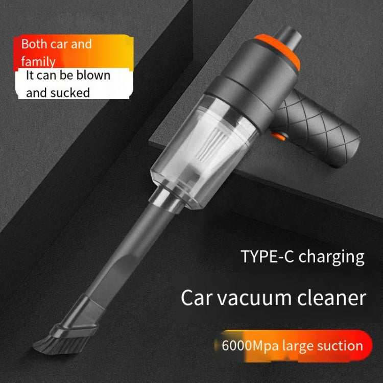 YT-M2037 6000Pa Dual Purpose Car Cordless Vacuum Cleaner