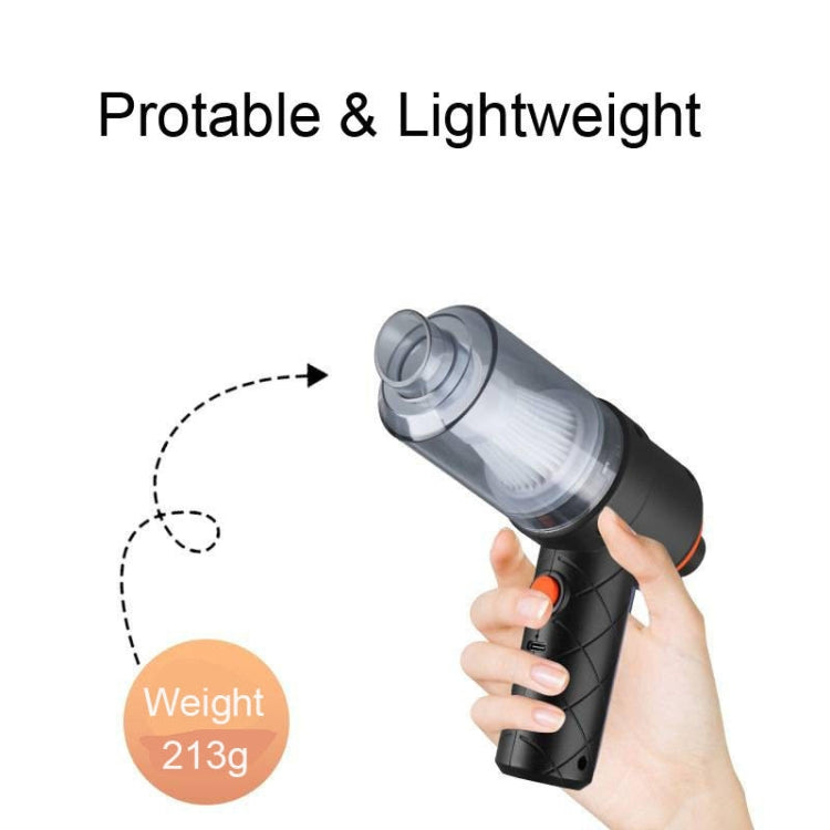 YT-M2037 6000Pa Dual Purpose Car Cordless Vacuum Cleaner