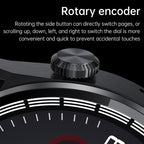 HDT MAX 1.60 inch Silver Dial Silicone Band IP68 Waterproof Smart Watch Support Bluetooth Call — view 13