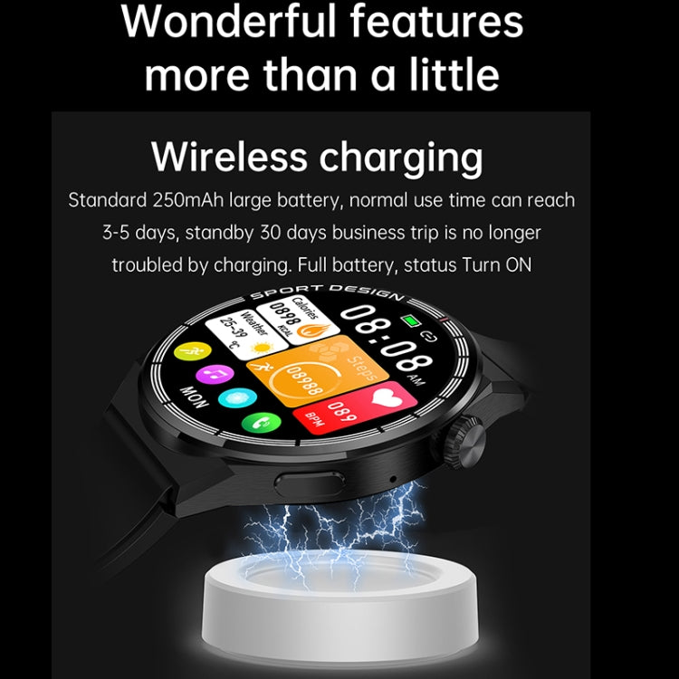 HDT MAX 1.60 inch Silver Dial Silicone Band IP68 Waterproof Smart Watch Support Bluetooth Call — view 17