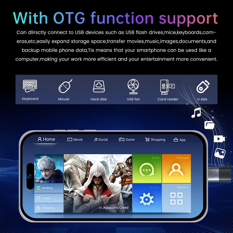 i15 Pro Max / U18, 6.53 inch Screen, Face Identification, Android 9.1 SC7731E Quad Core, Network: 3G, Dual SIM
