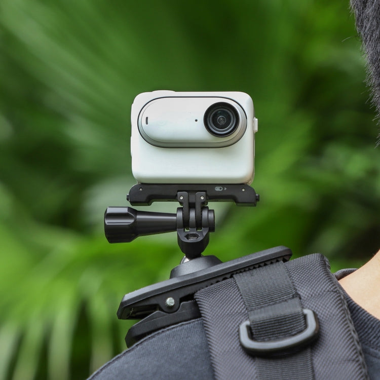 Sunnylife 360 Degree Rotation Swivel Backpack Clip Magnetic Suction Action Camera Mount