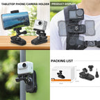 Sunnylife 360 Degree Rotation Swivel Backpack Clip Magnetic Suction Action Camera Mount