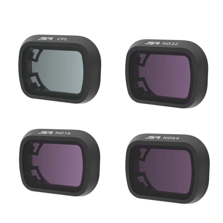 For DJI Mini 4 Pro JSR KB Series Drone Camera Lens Filter — 4 in 1 NDPL