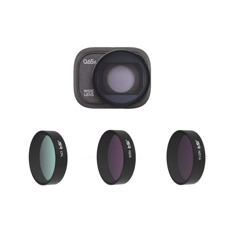 For DJI Mini 4 Pro JSR KB Series Drone Camera Lens Filter — 4 in 1 CPL ND16/32/64
