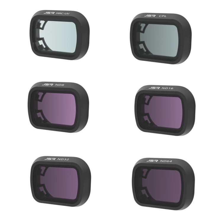 For DJI Mini 4 Pro JSR KB Series Drone Camera Lens Filter — 4 in 1 Wide CPL ND8/16