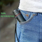 2000x25 3.6 inch 12x HD Magnification Monocular High Power Telescope