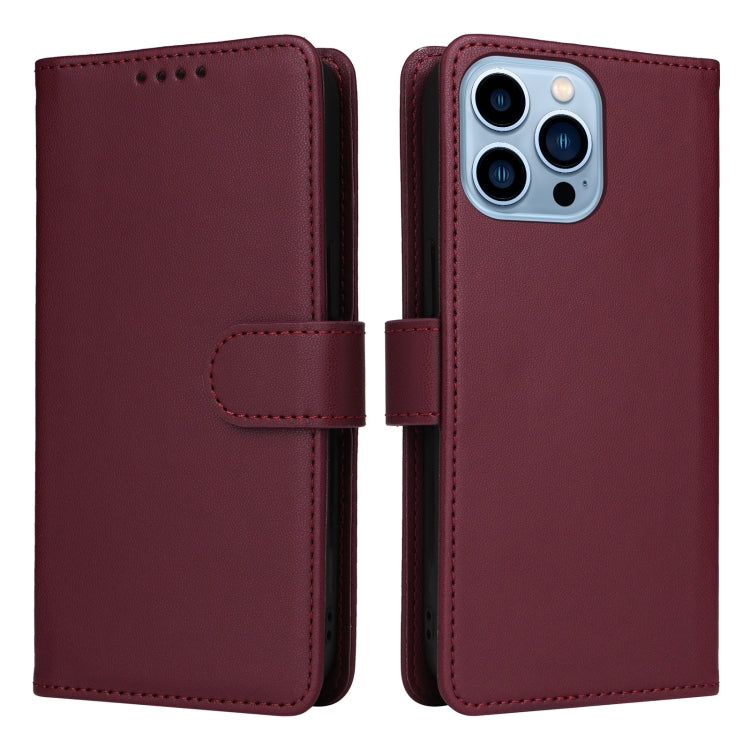 BETOPNICE BN-005 2 in 1 Detachable Imitate Genuine Leather Phone Case — view 38