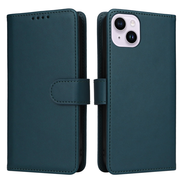 BETOPNICE BN-005 2 in 1 Detachable Imitate Genuine Leather Phone Case — Wine Red