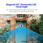 ESCAM C85 1080P 4.3 inch Smart WIFI Digital Door Viewer Supports Wide-Angle PIR & Night Vision & Dingdong Photo