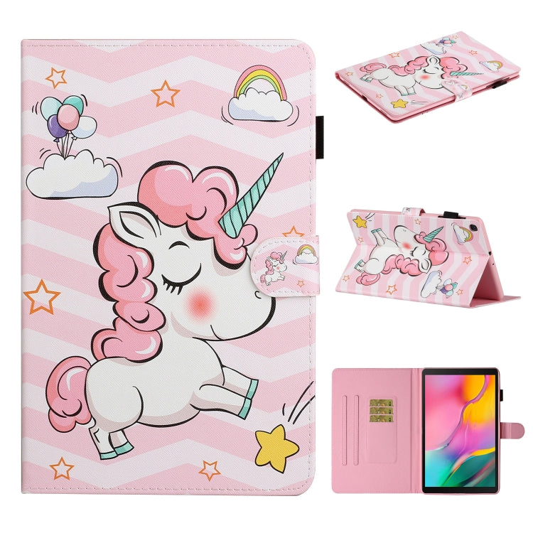 Colored Drawing Pattern Horizontal Flip PU Leather Case with Holder & Card Slot — view 33