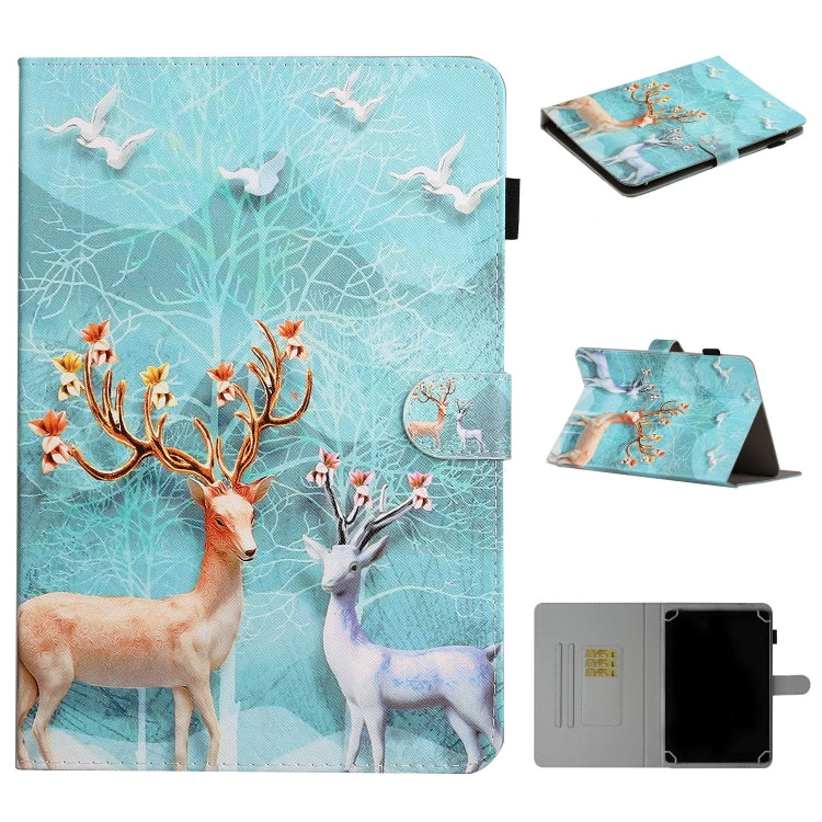 Colored Drawing Pattern Horizontal Flip PU Leather Case with Holder & Card Slot — view 20