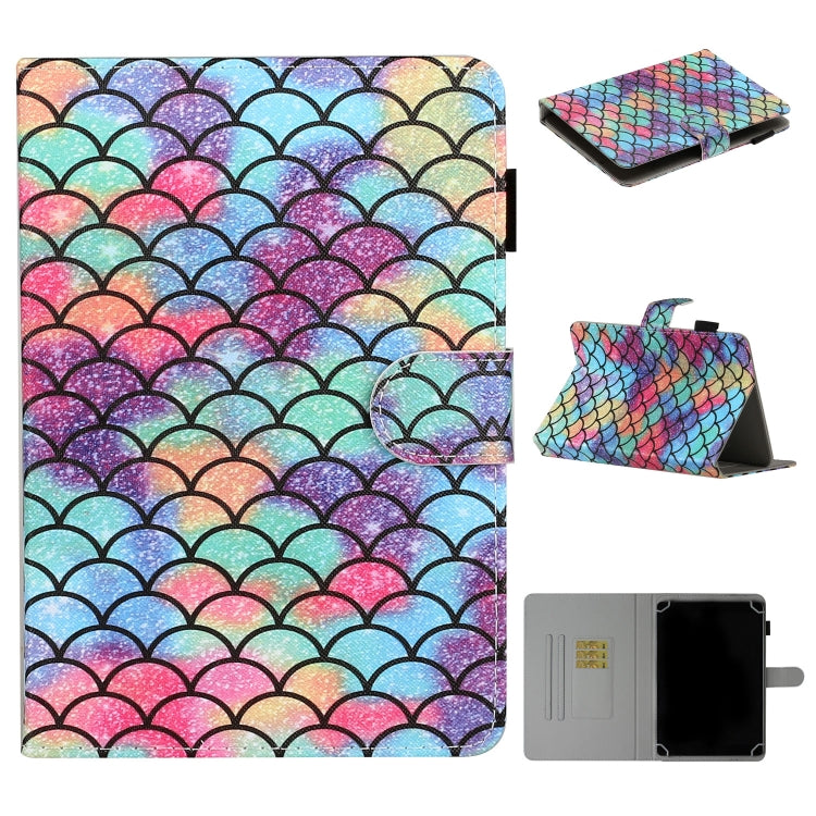 Colored Drawing Pattern Horizontal Flip PU Leather Case with Holder & Card Slot — view 25