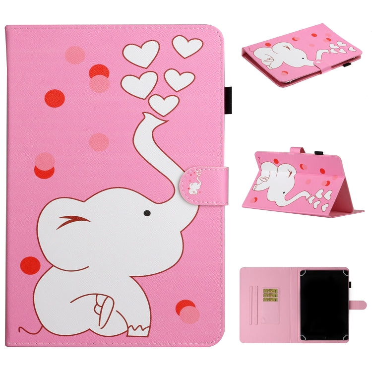 Colored Drawing Pattern Horizontal Flip PU Leather Case with Holder & Card Slot — view 31