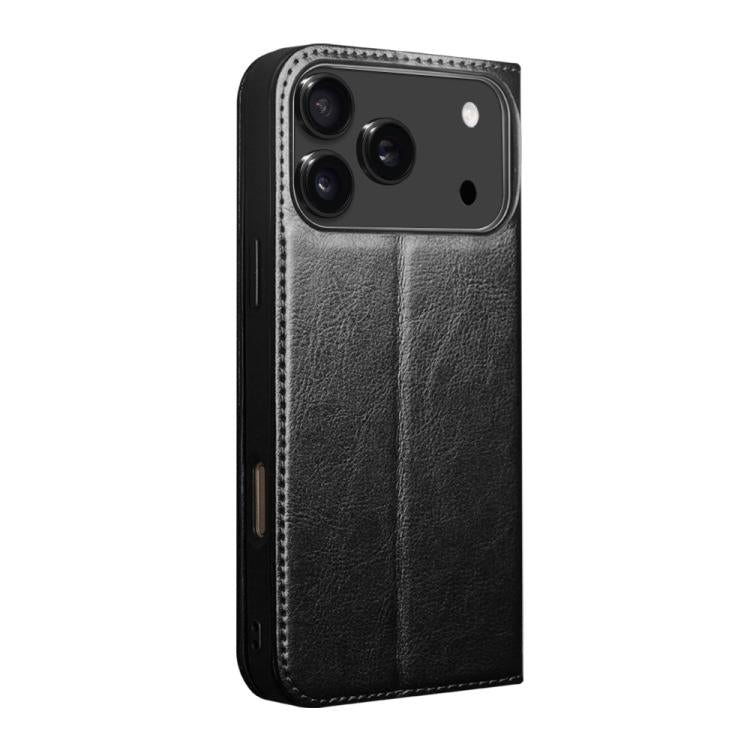 QIALINO Classic Genuine Leather Phone Case — For iPhone 18 Pro Max / 17 Pro Max